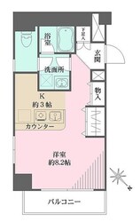 中目黒駅 徒歩13分 3階の物件間取画像